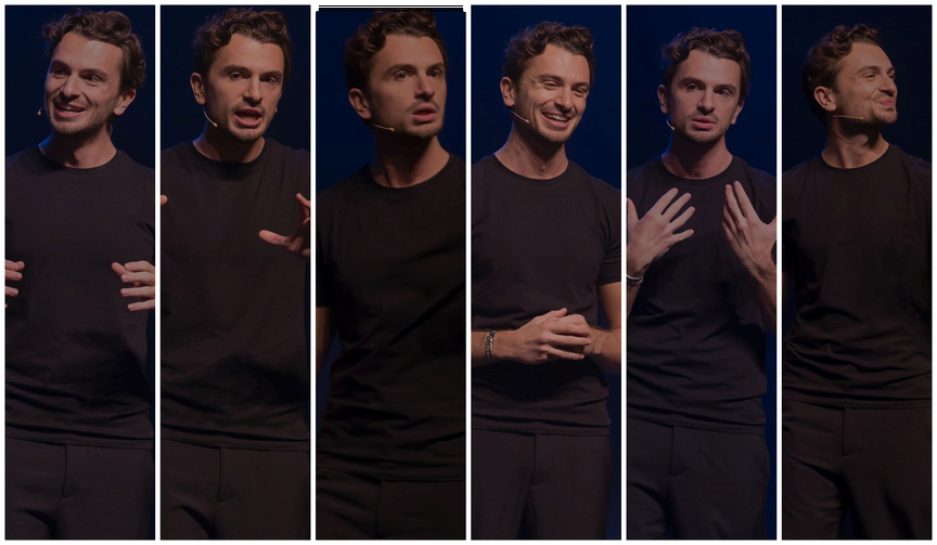 David Voinson, humoriste, en spectacle à Champ Fleuri: photos