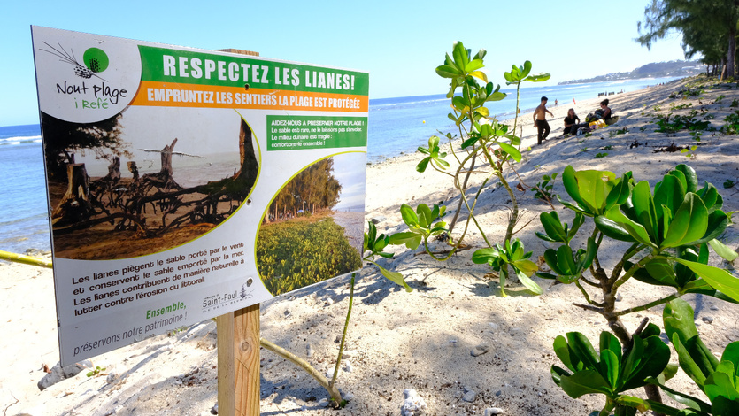 Saint-Paul est très engagée dans la protection du littoral