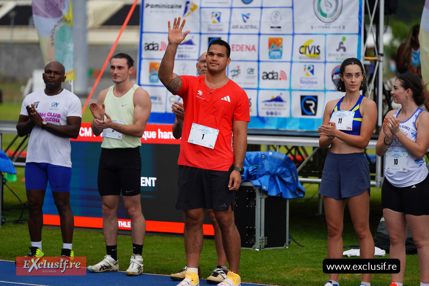 Meeting International d'Athlétisme à l'Etang-Salé: premières photos
