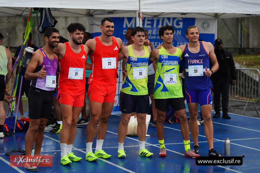 Meeting International d'Athlétisme à l'Etang-Salé: premières photos