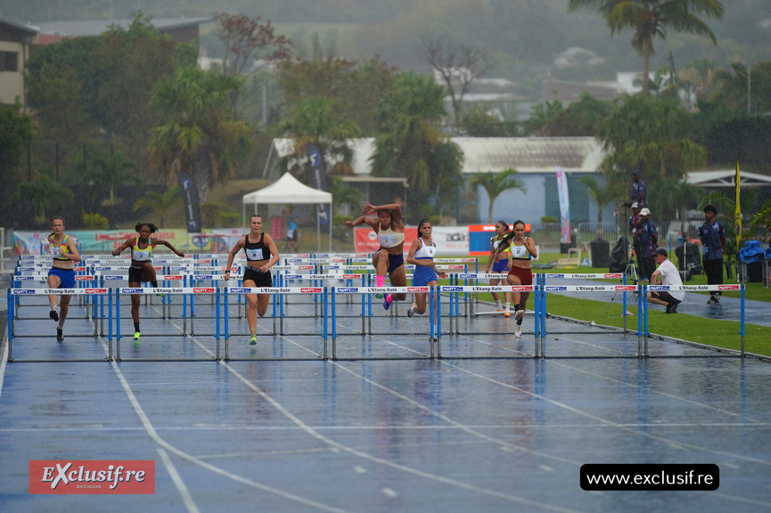 Meeting International d'Athlétisme à l'Etang-Salé: premières photos