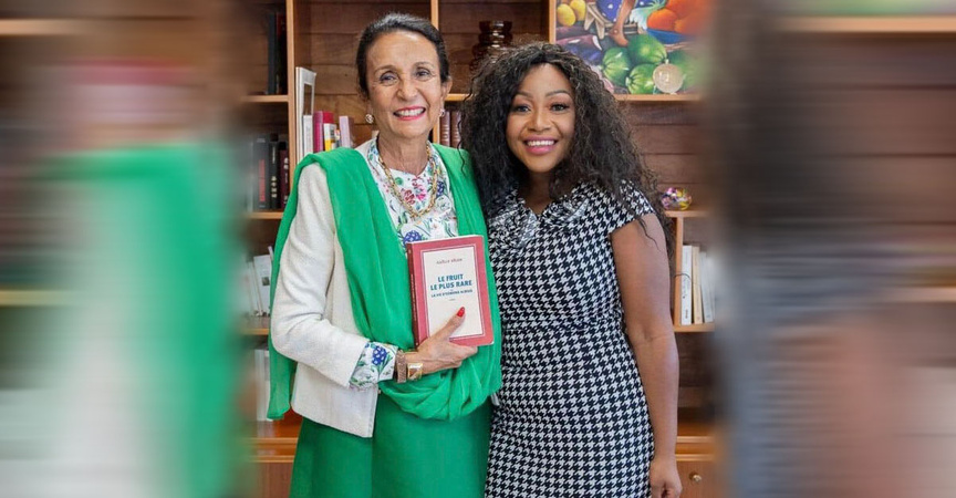 Huguette Bello félicite la Réunionnaise Gaëlle Bélem, dont le livre est cité par le New York Times Huguette Bello félicite la Réunionnaise Gaëlle Bélem, dont le livre est cité par le New York Times