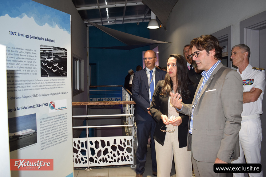 Naïma Moutchou, Ministre des Outre-mer, avait visité Air Austral: retour en images Naïma Moutchou, Ministre des Outre-mer, avait visité Air Austral: retour en images