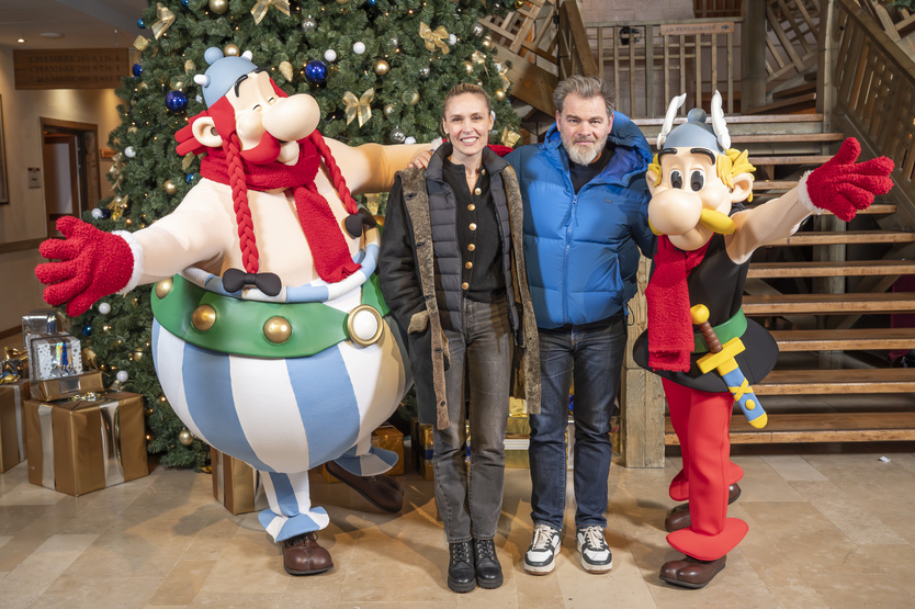 Parc Astérix: Noël Gaulois en présence de nombreuses personnalités Parc Astérix: Noël Gaulois en présence de nombreuses personnalités