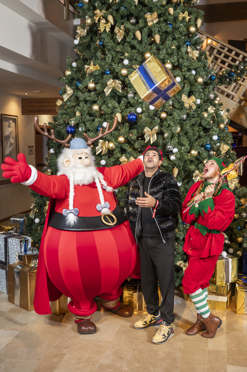 Parc Astérix: Noël Gaulois en présence de nombreuses personnalités Parc Astérix: Noël Gaulois en présence de nombreuses personnalités