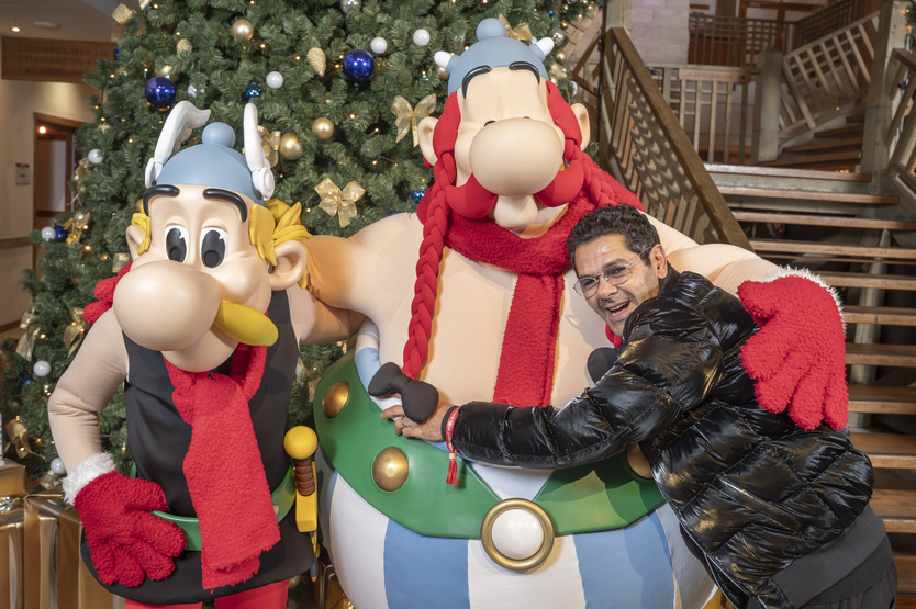 Parc Astérix: Noël Gaulois en présence de nombreuses personnalités Parc Astérix: Noël Gaulois en présence de nombreuses personnalités