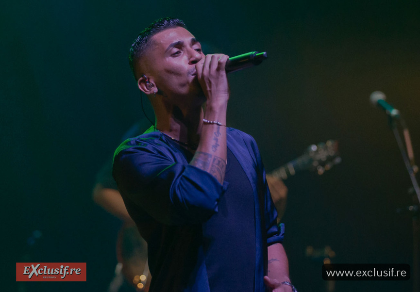 Mickael Pouvin à la Salle Gramoun Lélé à Saint-Benoît: toutes les photos