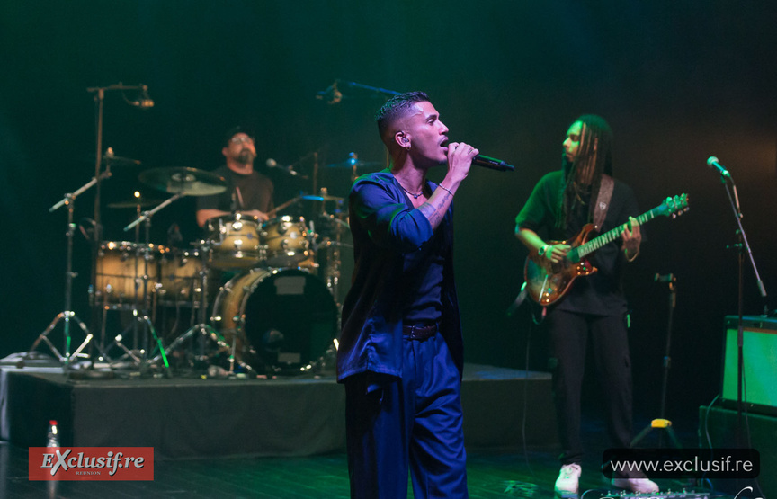 Mickael Pouvin à la Salle Gramoun Lélé à Saint-Benoît: toutes les photos