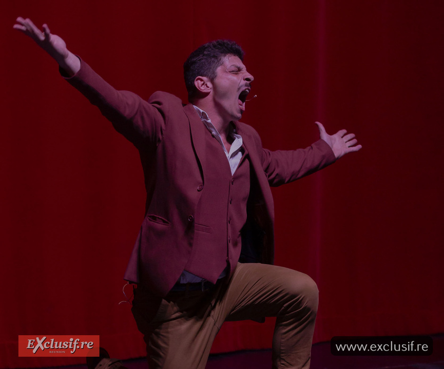 Mickael Pouvin à la Salle Gramoun Lélé à Saint-Benoît: toutes les photos