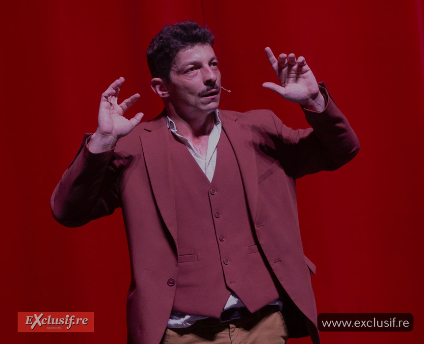 Mickael Pouvin à la Salle Gramoun Lélé à Saint-Benoît: toutes les photos