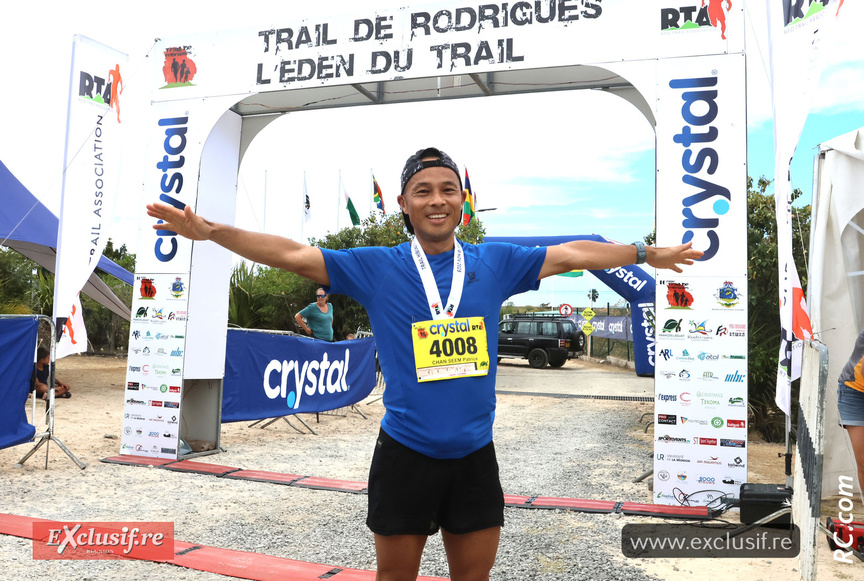 Patrice Chane Seem, sur le podium des 72 km Patrice Chane Seem, sur le podium des 72 km