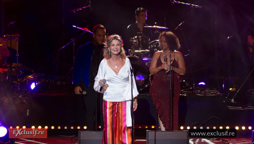 Jeane Manson en concert au Téat Plein Air de Saint-Gilles: photos