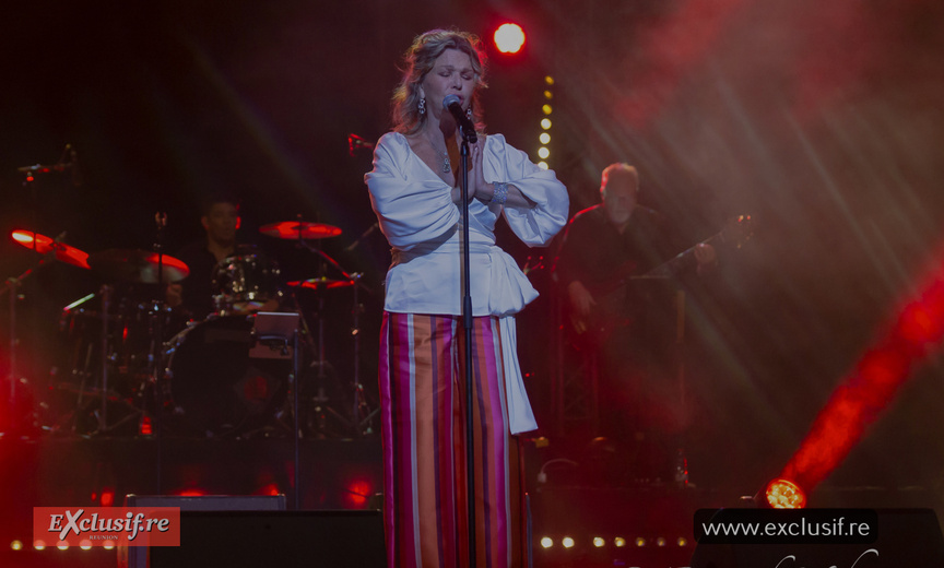 Jeane Manson en concert au Téat Plein Air de Saint-Gilles: photos