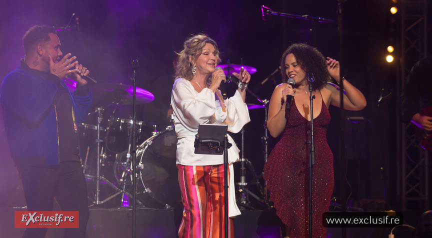 Jeane Manson en concert au Téat Plein Air de Saint-Gilles: photos