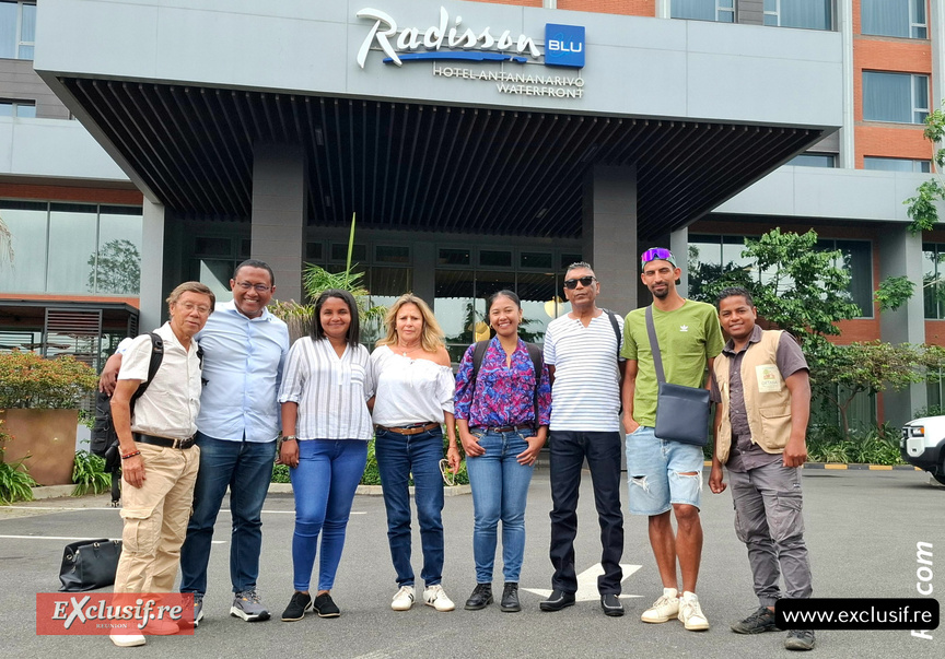 Les invités de la Réunion ont été accueillis à l'hôtel Radisson Les invités de la Réunion ont été accueillis à l'hôtel Radisson