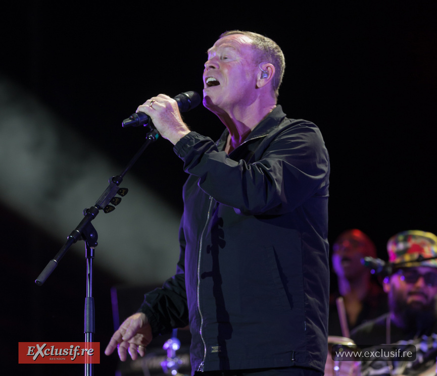 Concert UB40 avec Ali Campbell à Saint-Joseph en photos: énorme succès!