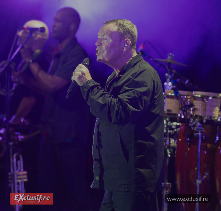 Concert UB40 avec Ali Campbell à Saint-Joseph en photos: énorme succès!