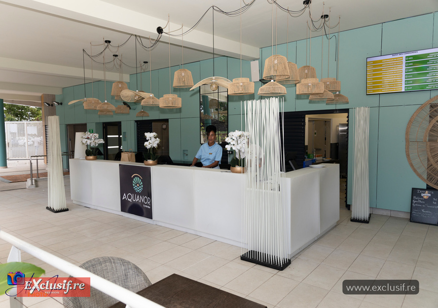 L'espace accueil d'Aquanor