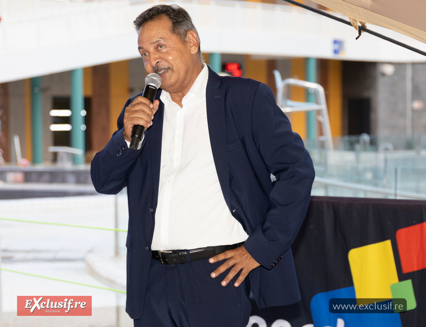 Les discours lors de l'inauguration, ici Mickaël Martin, directeur de la Nordev