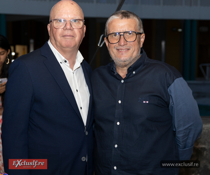 Jean-François Hoarau et Gérard Françoise