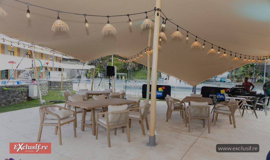 Aquanor à Saint-Denis a fait peau neuve, transformé en "îlet"