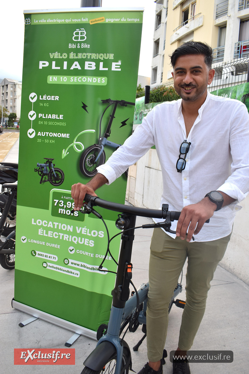 Samir Mamodjee, le dynamique fondateur de l'entreprise Bibi & Bike