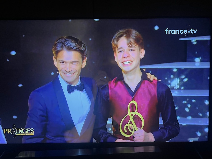 Gauthier Capuçon et Lyam, désigné "Prodige 2025"