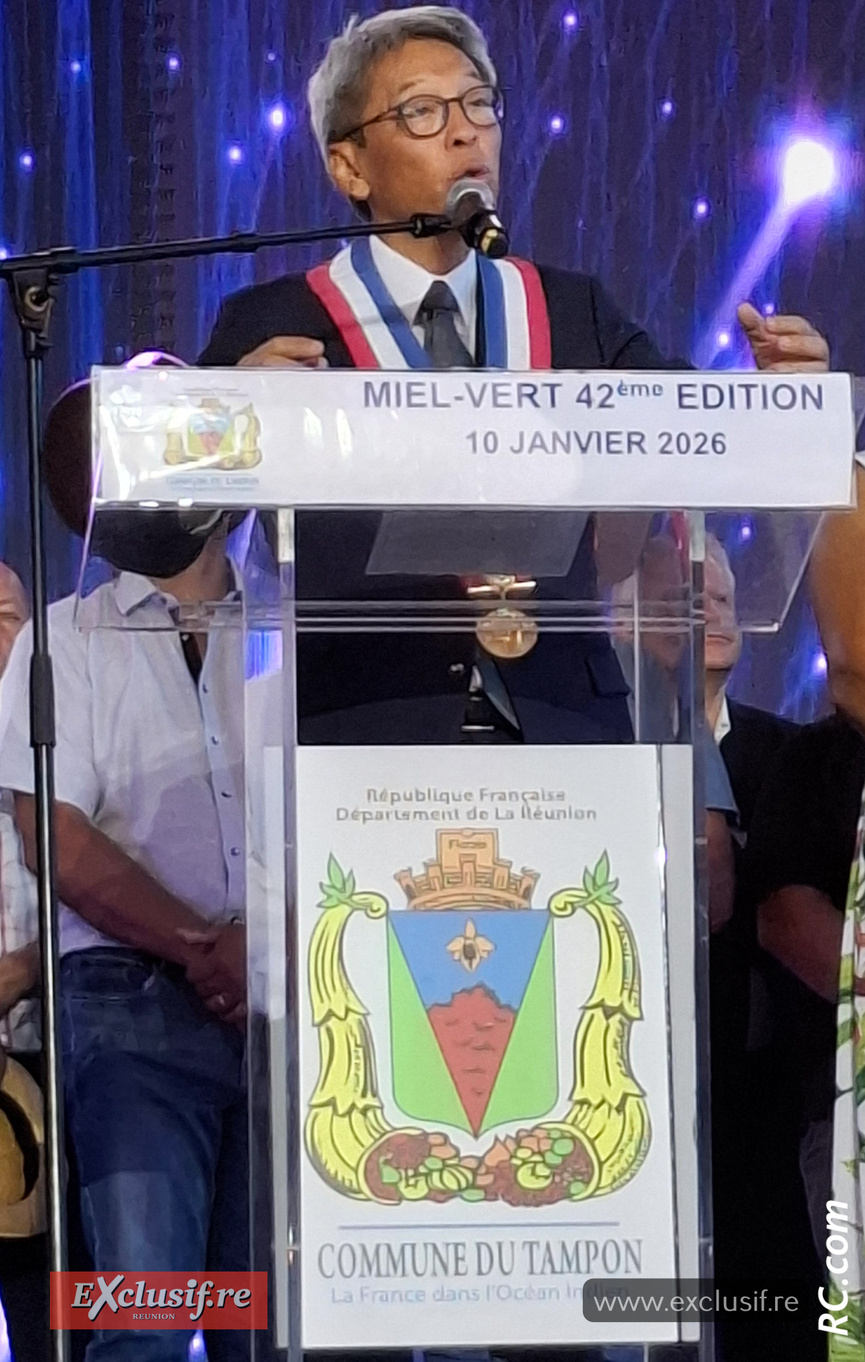 Patrice Thien-Ah-Koon, maire de la Ville du Tampon