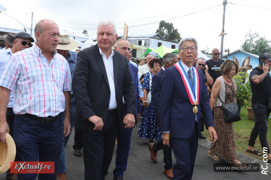En ordre de marche dans les allées de Miel Vert au 23ème km