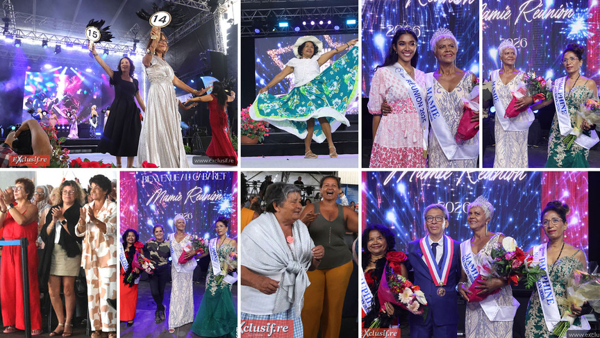 Miss Mamie Réunion 2026 à Miel Vert: Gertie Mara (Avirons) couronnée, toutes les photos