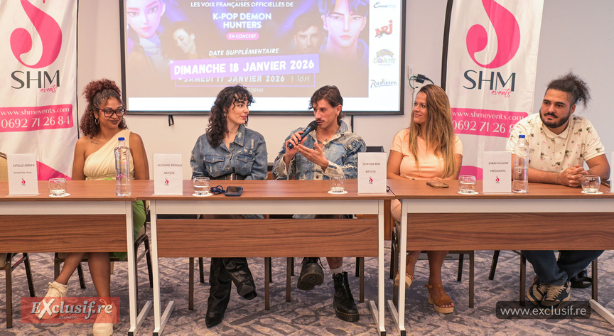 Lors de la conférence de presse de présentation Lors de la conférence de presse de présentation