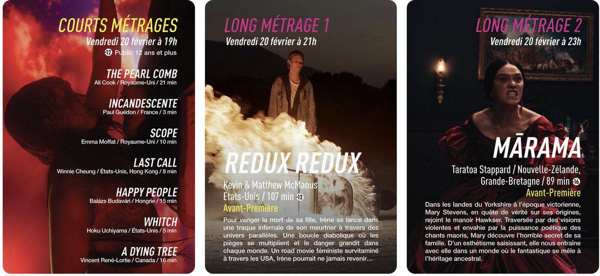 Festival MEME PAS PEUR à Saint-Philippe du 18 au 21 février: découvrez le programmation