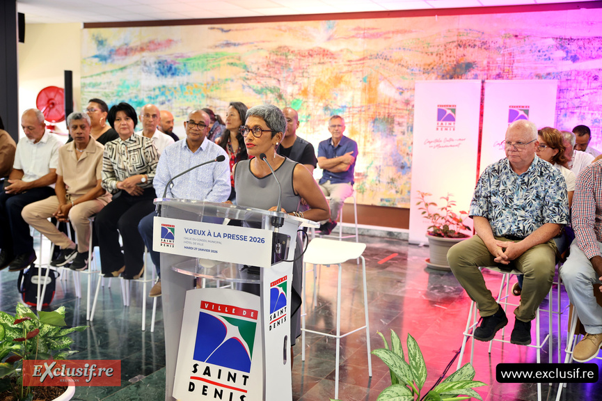 Voeux à la presse d'Ericka Bareigts, maire de Saint-Denis: "Agir en responsabilité"