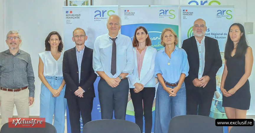 Pr Xavier Deparis, Florence Bédier, Etienne Billot, Jean-François Coiplet, Dr Ines Lobo De Sousa, Isabelle Claverie, Denis Lerat, et Emilie Sam