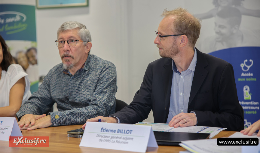 Pr Xavier Deparis et Etienne Billot