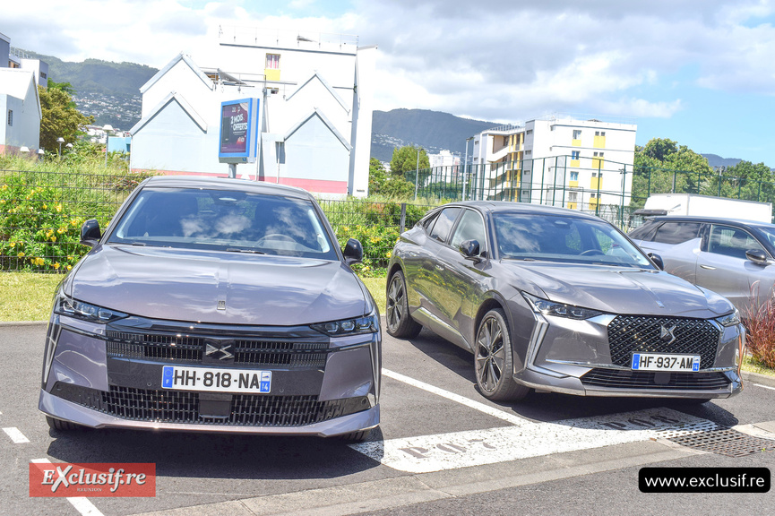 La DS N°4 à gauche, la DS 4 à droite La DS N°4 à gauche, la DS 4 à droite