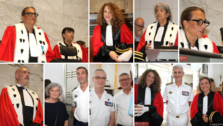 Justice: audience solennelle de rentrée de la cour d'appel de Saint-Denis