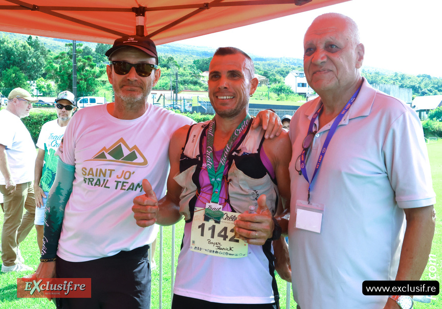Jeannick Boyer félicité par Joël Chenin et Jean-Claude Prianon Jeannick Boyer félicité par Joël Chenin et Jean-Claude Prianon