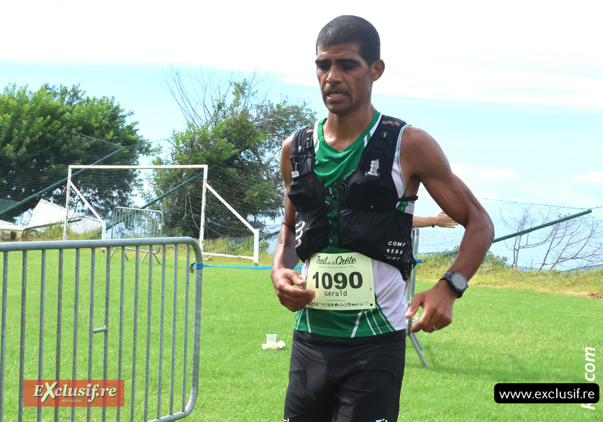 Gérald Moutiapoullé 3ème au général et 1er M1