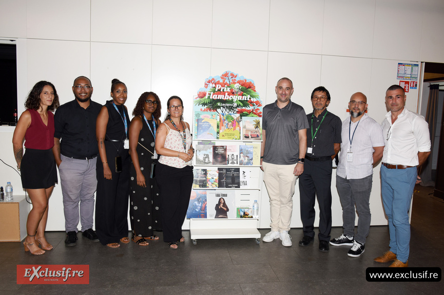 L'équipe des Espaces Culturels E.Leclerc La Réunion