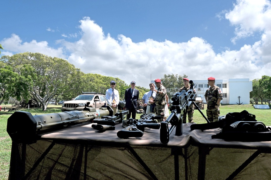 Visite sur le terrain