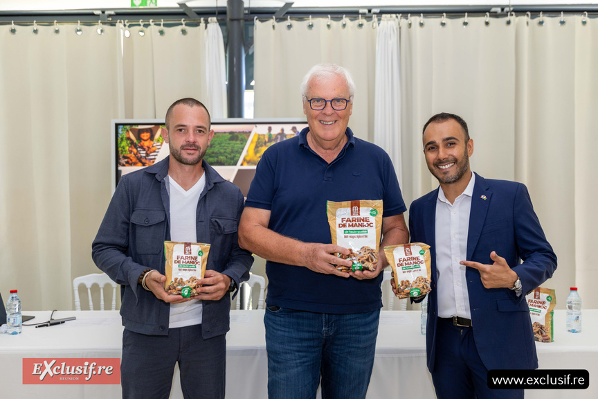 Florent Baret, François Mandroux et Houssen Mebobaly Florent Baret, François Mandroux et Houssen Mebobaly