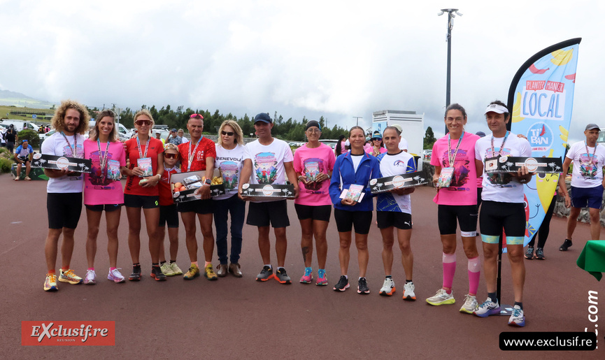 Les 5 Premiers couples, félicités par Marlène Chane See Chu, présidente du CAPC Les 5 Premiers couples, félicités par Marlène Chane See Chu, présidente du CAPC