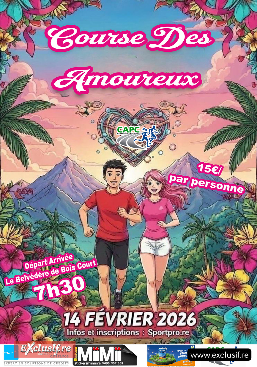 Course des Amoureux à la Plaine des Cafres: «Pas un pas sans Bata!» Course des Amoureux à la Plaine des Cafres: «Pas un pas sans Bata!»