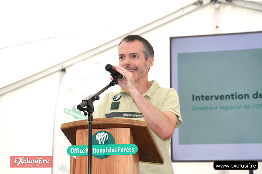 Benoît Loussier, directeur régional de l’ONF La Réunion-Mayotte