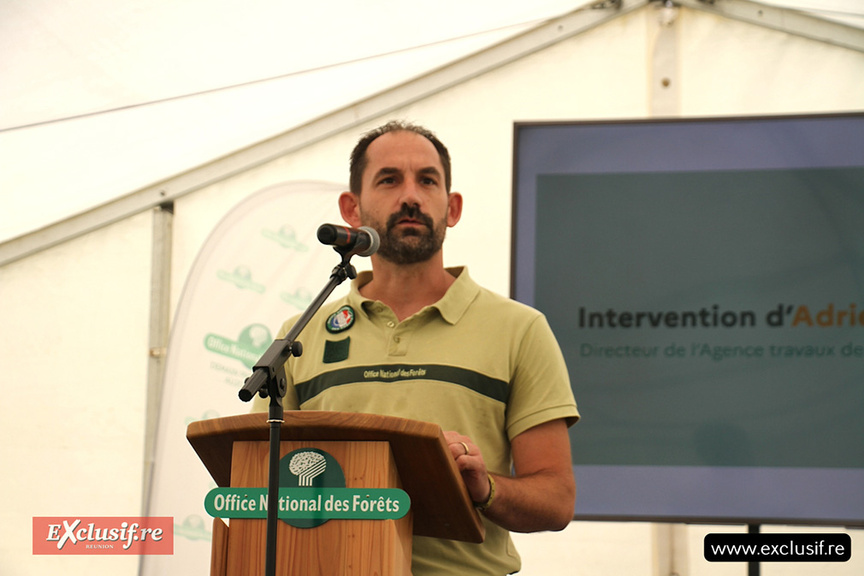 Stéphane Hoarau, conducteur de travaux ONF