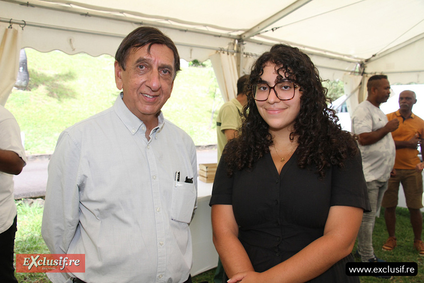 Aziz Patel, d'Exclusif.re, et Amina Lammari Aziz Patel, d'Exclusif.re, et Amina Lammari