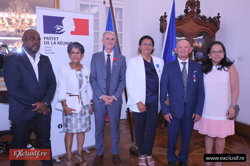 Karine Madou-Ledenon en famille