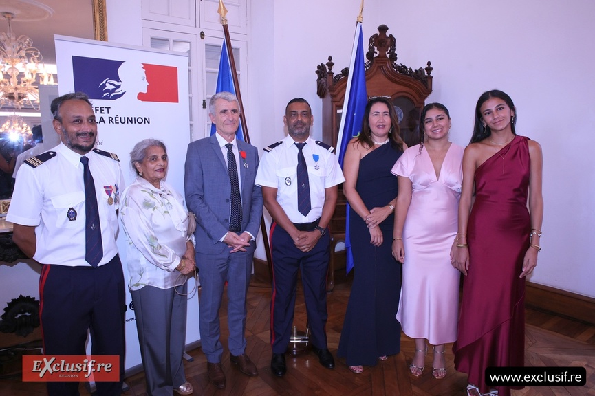 Faïze Lokhat en famille