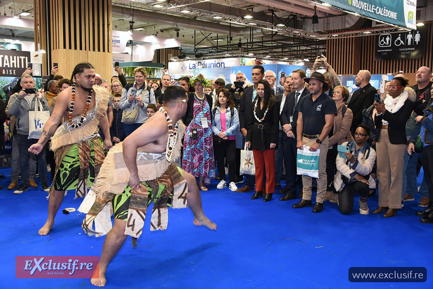 Sur le stand du Pacifique